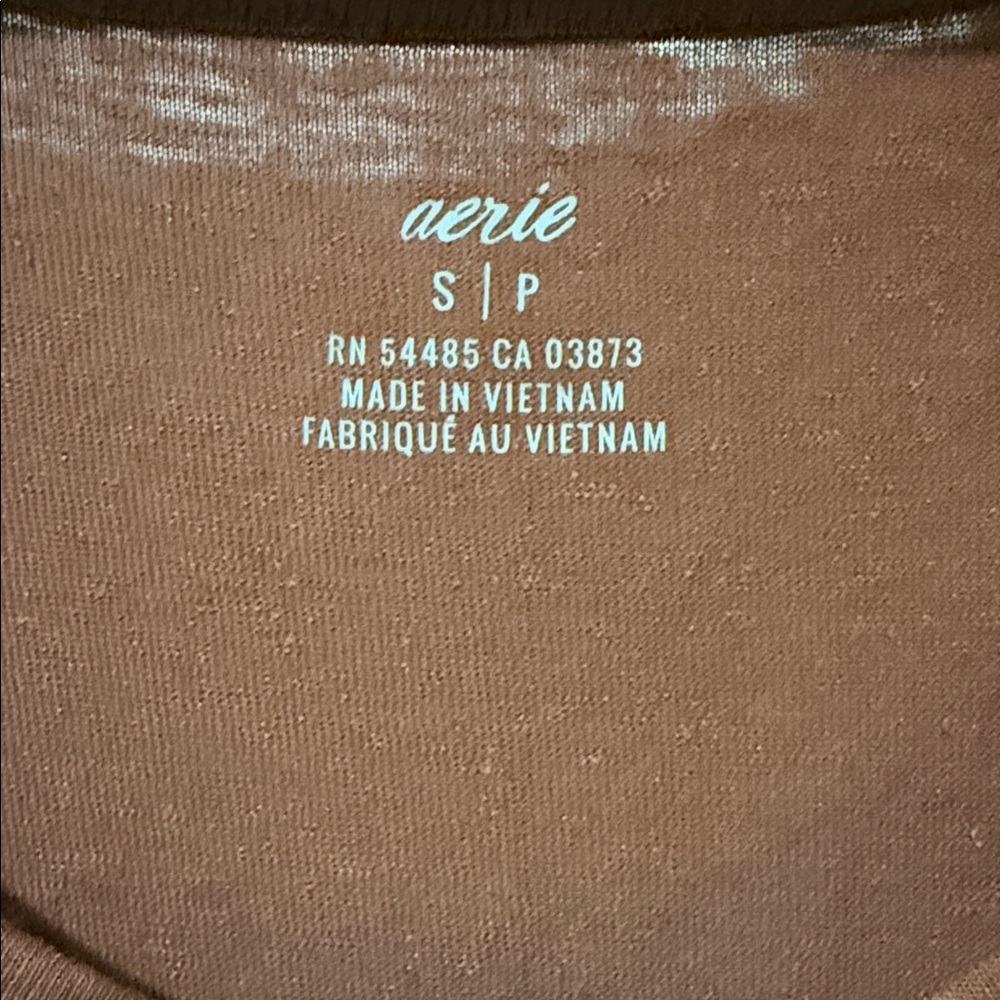 Aerie Easy Knit Sleeveless Terracotta Midi Dress {Small} - Picture 2 of 12